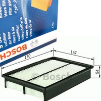 Bosch F026400054 Luftfilter FüR Honda Jazz 1.2 1.3 1.4 03.02-10.08