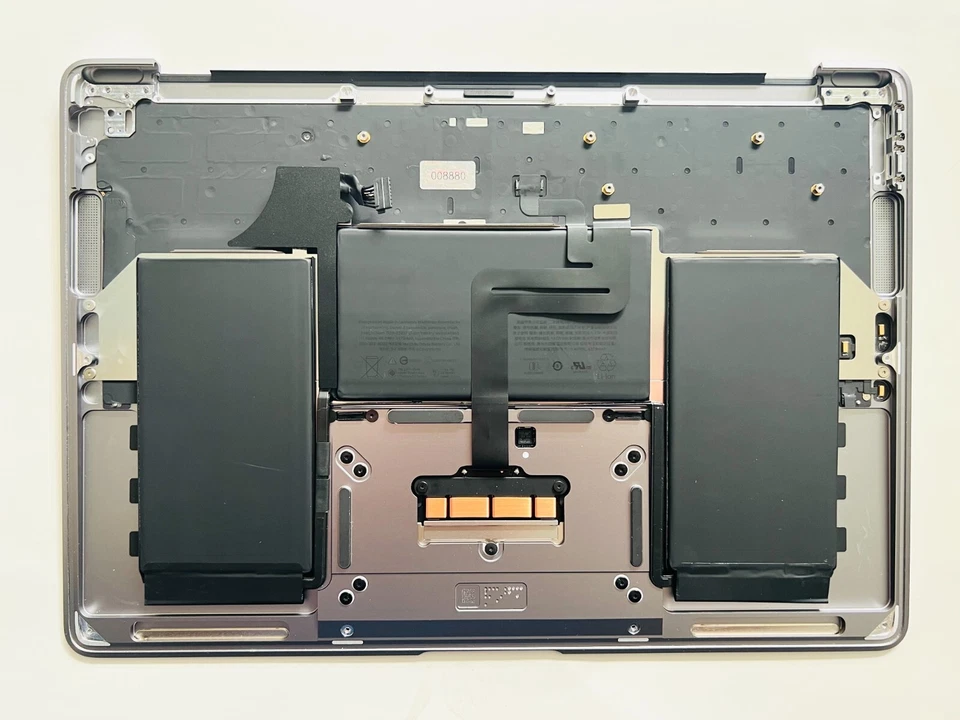 Apple MacBook Air 13" A1932 2019 2018 teclado superior estuche gris - 1 año de garantía Foto 3 de 4