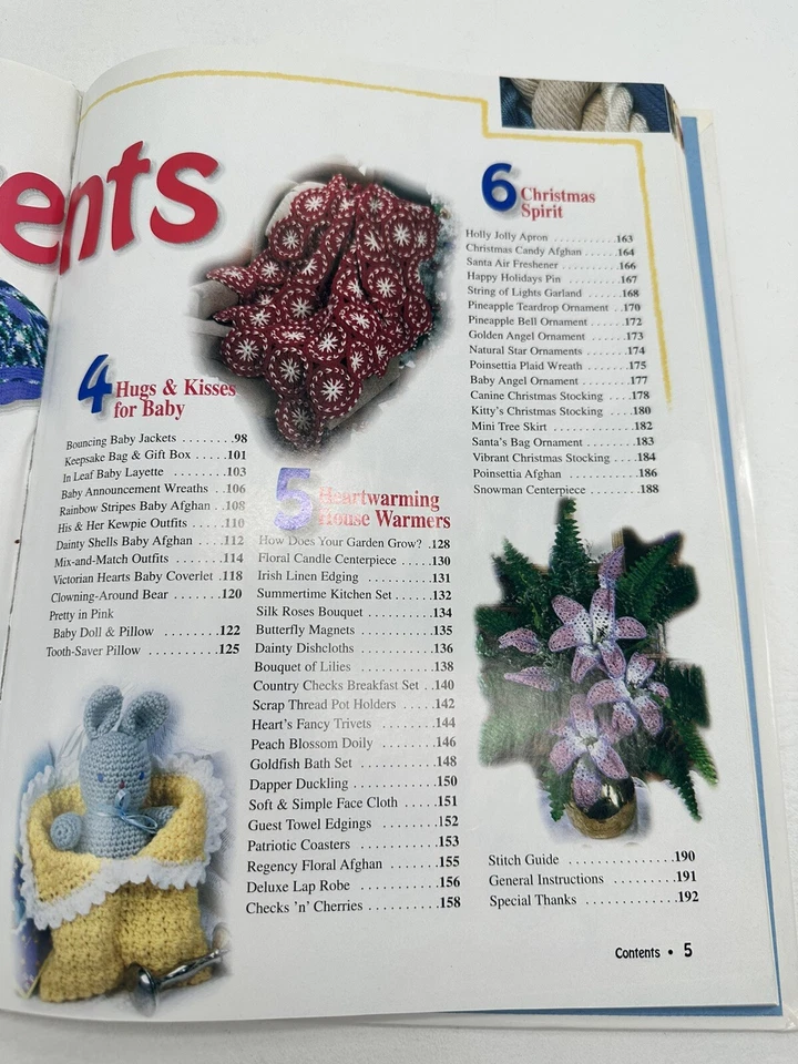 HB CROCHET GIFTS TO GO! TONS OF GREAT PROJECTS Book - Image 4 of 4
