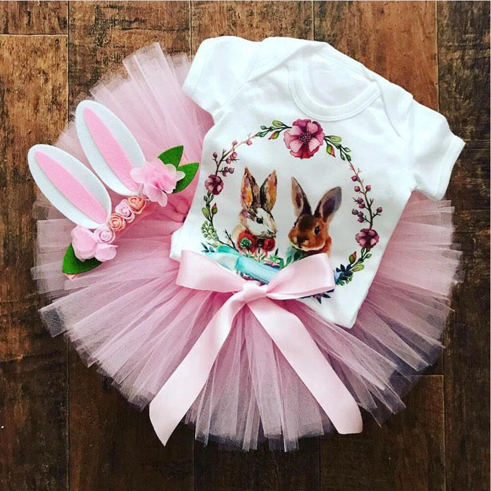 Bunny dress baby discount