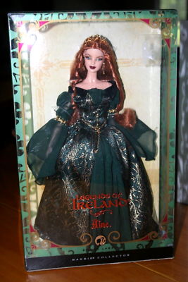 2008 Silver Label Legends of Ireland Aine Barbie Doll-New in Box