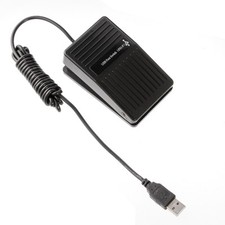 Plastic USB Foot Switch Pedal Control Computer HID Keyboard Mouse PC Game