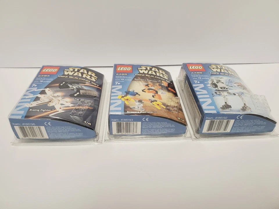 Lego Star Wars Mini Juegos de Construcción 4484 4485 4486 AT ST ANAKIN Nuevo Precintado Foto 3 de 3