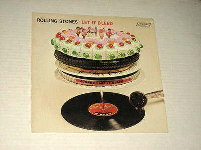 33rpm ROLLING STONES let it bleed(1969)LONDON NPS-4 nice SEE PICS