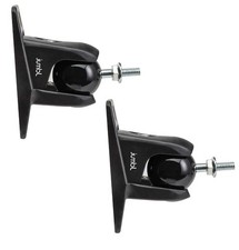 Jumbl SINSB7B ProGrip Ultra Stainless Steel Speaker Wall Mount Bracket Black,...