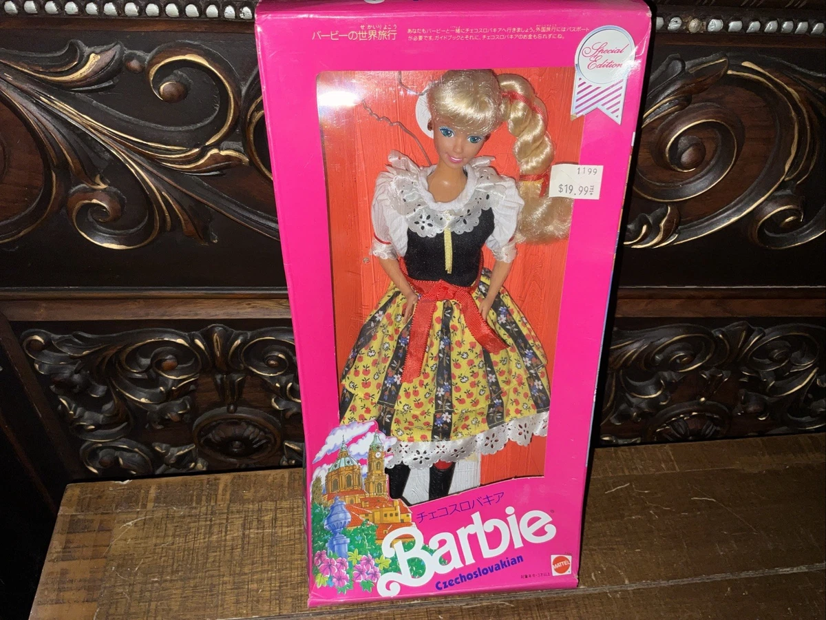 芭比娃娃世界1990 年生产的玩偶、娃娃玩具套装，复古| eBay