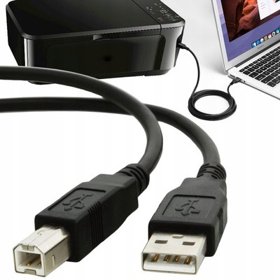 Scanner Drucker Kabel USB A-B 1,5m Hochwertig, 480 Mbps