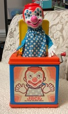 Mattel Jack in the Music Box Clown - Vintage 1976, WORKS