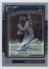 2024 Panini Donruss Optic Rated Rookie 221/325 Audric Estime #206 Auto 0w27