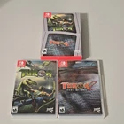 Turok  Turok 2: Seeds of Evil Limited Run Games Bundle CIB Nintendo Switch RARE
