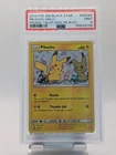 2019 Pokemon SM162 Black Star Pomo Pikachu Holo PSA 9