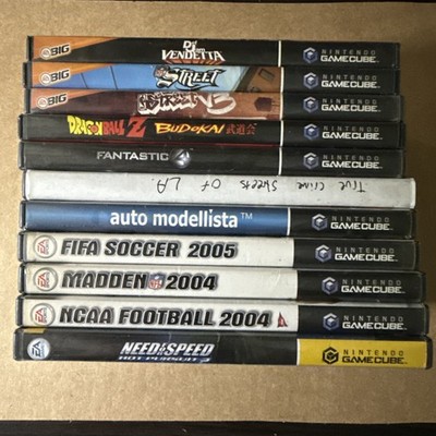 Nintendo Gamecube Lot of 11 Games DEF JAM VENDETTA/NFL STREET + MORE! READ DESC!
