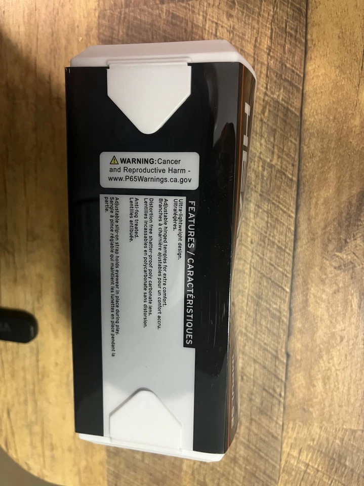 HEAD Gafas de Raquetball Impulso Antiniebla y A Prueba de Roturas, Nuevas En Caja Foto 4 de 4