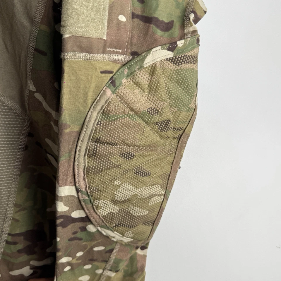 US Army Combat Shirt Mens Medium Multicam Flame Resistant Tactical Military Camo - Image 3 of 4