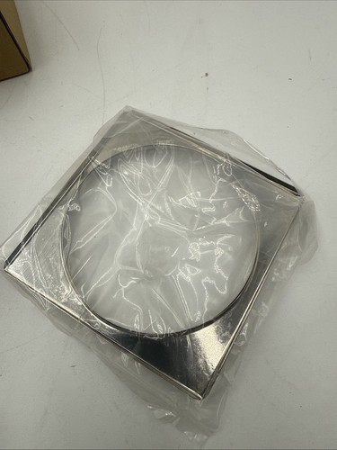 D3201-26 Roman Tub Drain Trim with 4-1/4 OD Tile Square Polished Chrome - Picture 5 of 14