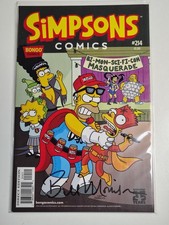 Simpsons #214 Signed Bill Morrison w/COA
