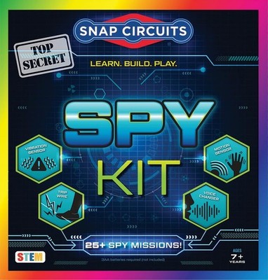 Snap Circuits  Spy Kit | 25+ Activities | STEM Educational Toy for Kids 7 +