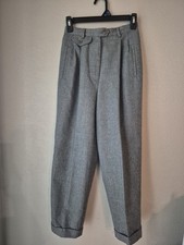 Ralph Lauren womens wool Gray Pants size P4
