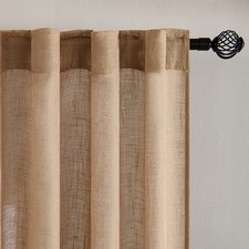 MIULEE Lino Tende Finestre Tenda a Pannello Traslucido Tende Moderne a