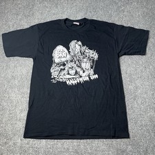 Vtg Misfits Dr Chud Halloween 2000 T-shirt Mens L Single Stitch Band Tee Punk