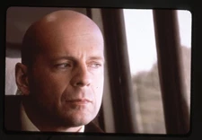 Bruce Willis Unbreakable Original 35mm Transparency 2000 stamped Mount