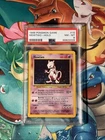 1999 Pokémon TCG Base Set Unlimited #10 Mewtwo Holo PSA 8