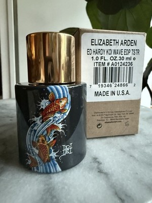 ELIZABETH ARDEN ED HARDY KOI WAVE 30ML EDP SPRAY (NEW WITH TESTER