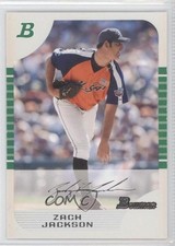 2005 Bowman Draft White 23/225 Zach Jackson Zachary Jackson #BDP123 0b5