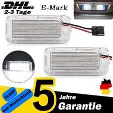 2x LED KENNZEICHENLEUCHTE FORD C-MAX S-MAX GALAXY FIESTA KUGA FOCUS II MONDEO IV