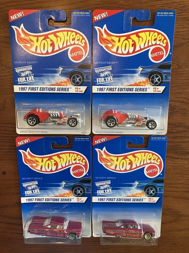 72 Car Case HOT WHEELS 1997.  20 First Editions; 13 complete Series sets. Lot 04 - Image 4 of 4