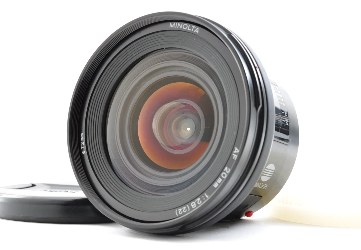 Minolta f/2.8 Camera Lenses 20mm Focal for sale | eBay