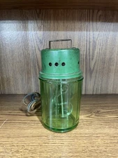 Vintage Green Uranium Glass Electric Kitchen Mixer