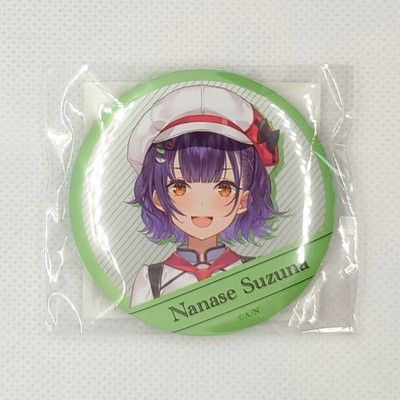 Nijisanji - Nanase Suzuna Can Badge 55 mm VTuber Anstecker Button Welcome Goods