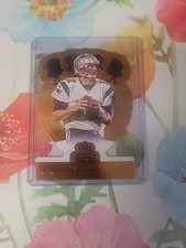 2014 Panini Crown Royale Tom Brady Die-Cut Bronze SP
