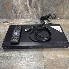 LG BD650 Blu-Ray Player DVD Player Black Full HD 1080p w Remote Tested READ 