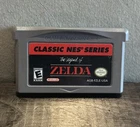 GBA Legend of Zelda: Classic NES Series Game Boy Advance Authentic Saves