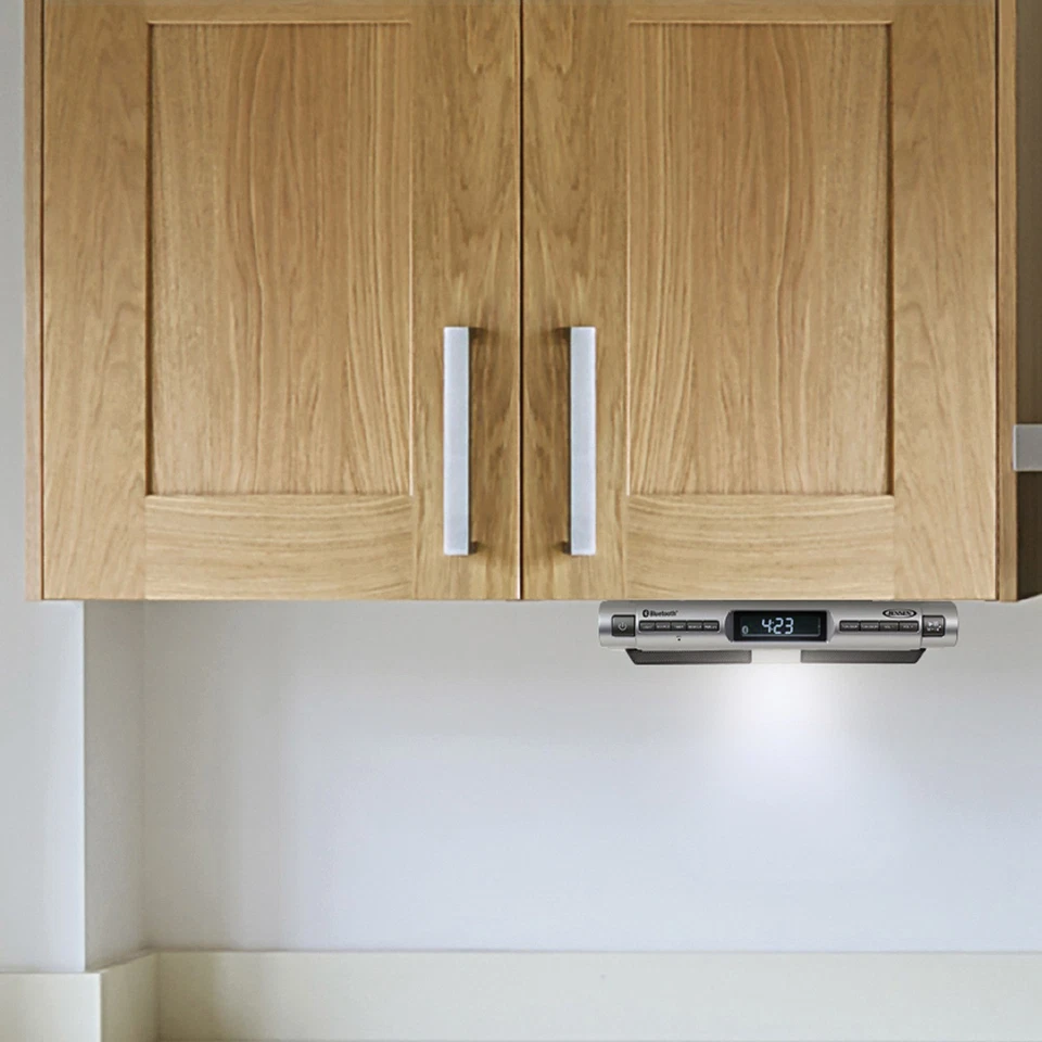 JENSEN® Under-Cabinet Universal Bluetooth® Music System, Silver, SMPS-628 - Image 4 of 4