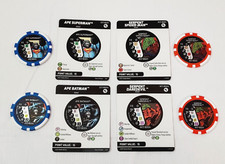 Heroclix Complete Set of 4 Bystander Tokens A...