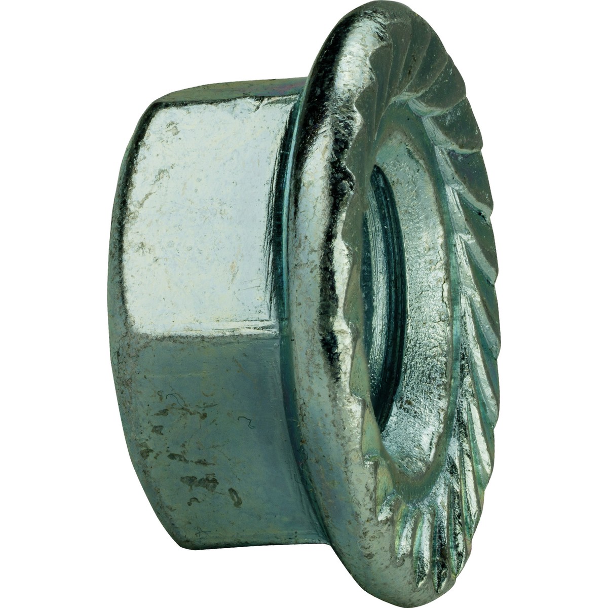 Serrated Flange Hex Lock Nuts Zinc 6,8,10,1/4,5/16,3/8,1/2,Up to 3