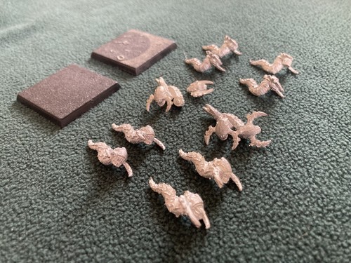 Figuras Warhammer 40k Tyranids Ripper Swarm x10 Fuera de Uso Metal - Imagen 2 de 4