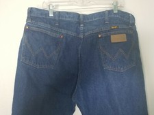 Wrangler 13MWZ Cowboy Cut Blue Jeans 40 X 30