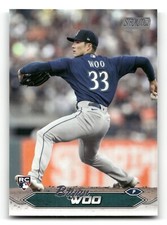 2024 Topps Stadium Club - #285 Bryan Woo (RC)