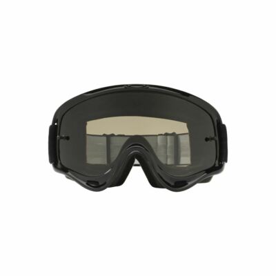 Oakley XS O Frame Sand MX Motocrossbrille Jet Black Clear & Grey Lens Off Road