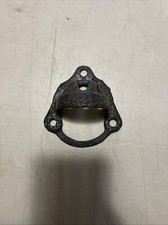 Antique 19th Century Cast Iron Equestrian Wall Mounted Horse Bridle/Tact Holder