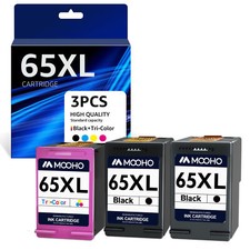 65 XL Ink Cartridge For HP Deskjet 2652 2655 3752 3755 ENVY 5010 5052 5055 5058,