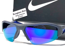 NEW Nike SKYLON ACE 22 Obsidian GRAY Frame Violet Mirror Sunglass DV2151 451