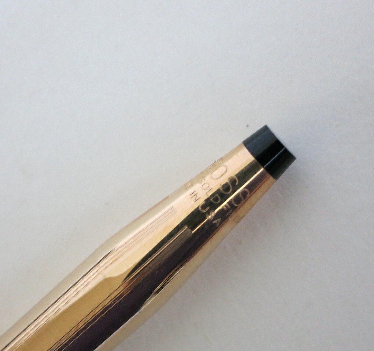 Vintage Cross 1/20 14k Gold Filled Ballpoint Pen & 0.9mm Pencil, w