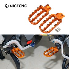 Wide Footpegs Footrests Foot Pedals For KTM 950 990 LC8 SMT SMR Adventure /R /S