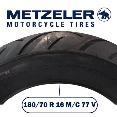 Metzeler ME888 Marathon Ultra (MH90-21 TL 54H Front Wheel, M/C - View #5