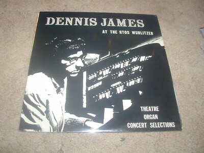 Dennis James At The RTOS Wurlitzer Organ SEALED Private Label LP